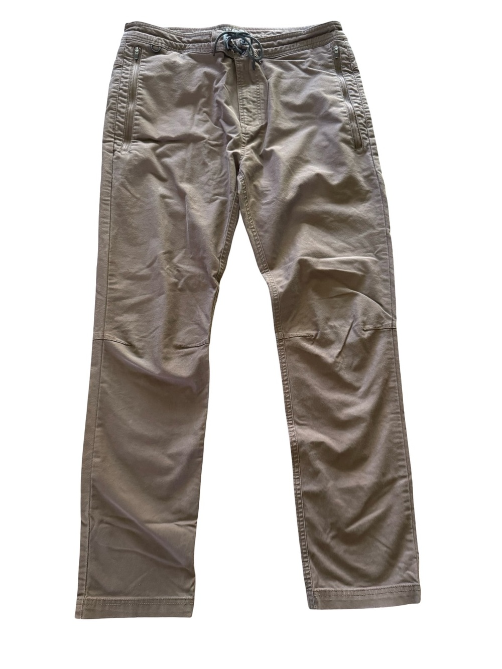 Roark Layover Traveler Pants Men’s 32x30 Khaki Brown Stretch Travel Utility